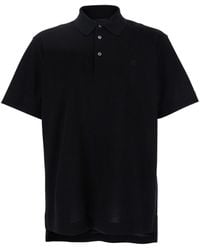 Givenchy - Polo Con Ricamo Logo Sul Fronte - Lyst