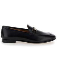 Gucci - Jordaan Leather Loafer - Lyst