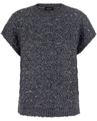 Fabiana Filippi - T-Shirt Merino-Alpaca Merino Wool - Lyst