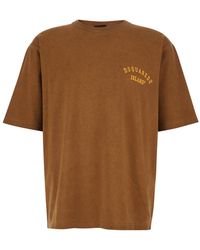 DSquared² - T-Shirt Girocollo Con Stampa Logo Sul Fronte - Lyst