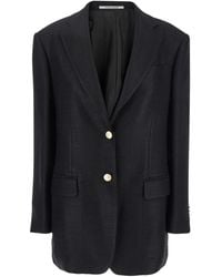 Tagliatore - Jacket With Pointed Lapels - Lyst