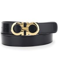 Ferragamo - Belt With Gancini Buckle - Lyst
