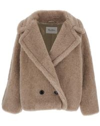 Max Mara - Double-Breasted Jacket Cambusa Alpaca Coat - Lyst