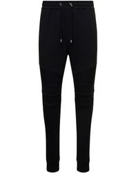 Balmain - Joggers With Drawstring - Lyst