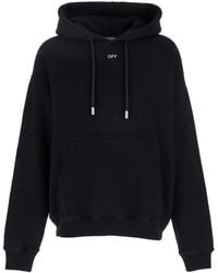 Off-White c/o Virgil Abloh - Relaxed-Fit Cotton Hoodie - Lyst