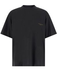 WOOYOUNGMI - Round Neck Short Sleeve Cotton T-Shirt For - Lyst
