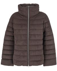 Herno - Piumino Con Colletto Alto E Design - Lyst