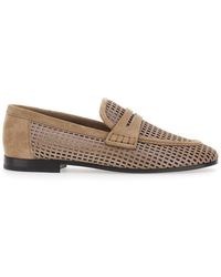 Brunello Cucinelli - Slip-On Loafers With Perforated Design - Lyst