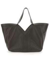 Saint Laurent - Shoulder Bag With Hook Closure And Two Top Handles - Lyst