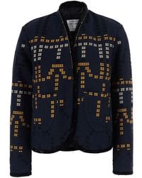 forte_forte - Jackets 'Samarcanda' Jacquard Blouson With Front Closure A - Lyst