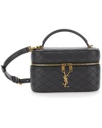 Saint Laurent - Shoulder Bag 'Gaby' With Leather Details For - Lyst