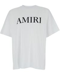 Amiri - T-Shirt With Logo Lettering Print - Lyst