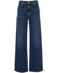 Agolde - 'Harper' Five-Pocket Straight Jeans - Lyst