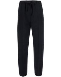 Semicouture - Buddy Punto Milano Pants With Pockets And Hems For W - Lyst