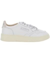 Autry - 'Medalist' Low Top Sneakers With Lace Closure - Lyst