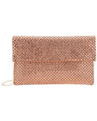 Twentyfourhaitch - Clutch 'Morna' With Chain Shoulder Strap An - Lyst
