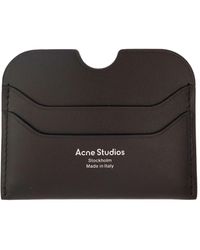 Acne Studios - Card Holder With Laminated Logo - Lyst