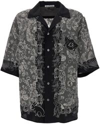 Acne Studios - All-Over Graphic Print Shirt - Lyst