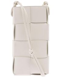 Bottega Veneta - 'Phone Pouch' Shoulder Bag With Knot Details - Lyst