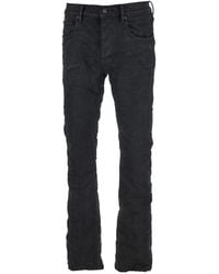 Purple Brand - Jeans With Flare Leg And Logo Patch On The Rear In - Lyst