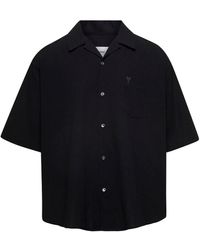 Ami Paris - Shirt With Short Sleeves - Lyst