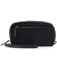 Fendi - Clutch With Adjustable And Removable Shoulder Strap And Tw - Lyst