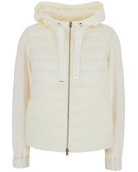 Herno - Down Jacket With Drawstring Hood And Quilted Design - Lyst