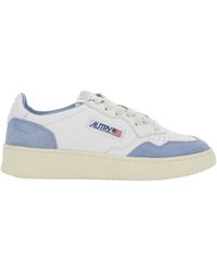 Autry - Sneaker Low Top 'Medalist' Con Dettaglio Logo - Lyst