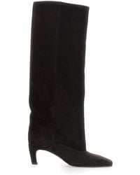 Strategia - Amber Boots With Heel And Leather Upper For - Lyst