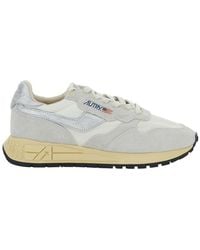 Autry - Low Top Sneakers Reelwind Leather-Blend - Lyst