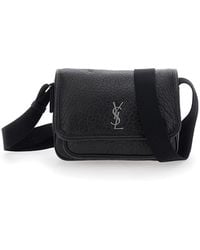 Saint Laurent - Borsa A Tracolla 'Niki' Con Tracolla E Placca Cassandre - Lyst
