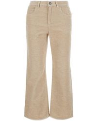 Isabel Marant - 'Ruthie' Pants With Logo Patch On The Back - Lyst