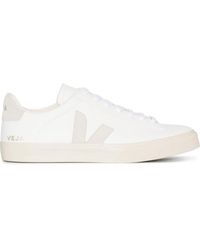 Veja - Low-top Sneakers With Logo Patch In Leather Man - Lyst