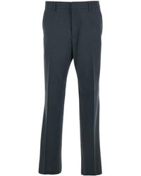Ami Paris - Pants With Belt Loops And Front Concealed Closure - Lyst