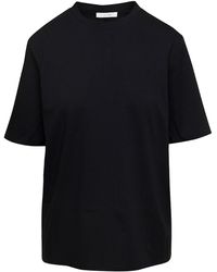 The Row - T-shirt girocollo 'chiara' in cotone donna - Lyst