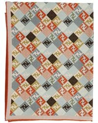 Fendi - Foulard Con Motivo Ff All-Over - Lyst