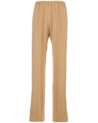 forte_forte - Pants With Elastic Waist - Lyst