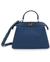 Fendi - 'Peekaboo Iseeu Small' Handbag With Shoulder Strap - Lyst