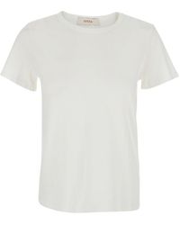 Jucca - T-Shirt With Round Neck And Short Sleeves - Lyst