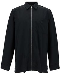 Givenchy - Shirt With Zip Closure And 4G Logo - Lyst