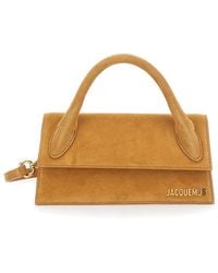Jacquemus - Handbag 'Le Chiquito Long' With Logo On The Front - Lyst