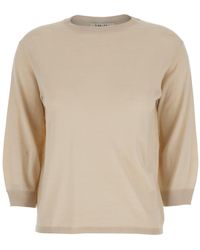 Max Mara - 'S Maxmara 'Amici' Sweater With Three-Quarter Sleeves - Lyst