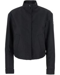 Moncler Genius - 'Krovanh' Down Jacket With High Neck And Logo Pat - Lyst
