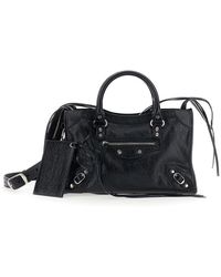Balenciaga - 'Le City Small' Handbag With Adjustable And Removable - Lyst