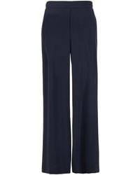 P.A.R.O.S.H. - P.A.R.O..H. Pantalone Con Gamba Ampia E Vita Elasticizzata Sul Retro - Lyst