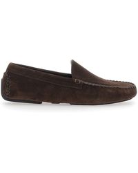 The Row - 'New Lucca' Loafers With Rounded Toe - Lyst