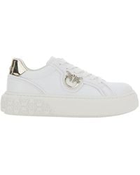 Pinko - Sneakers Yoko Leather-Blend - Lyst