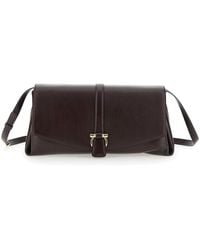 Ferragamo - Borsa A Tracolla Con Dettaglio Fibbia Gancini - Lyst