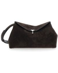 TOTEME - 'T-Lock' Crossbody Bag With T Closure - Lyst