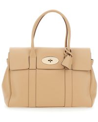 Mulberry - 'Bayswater Small Handbag With Turnlock Closure On The Front - Lyst